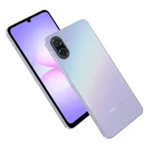 Samsung Galaxy A07 5G Light Purple SmartPhone Look