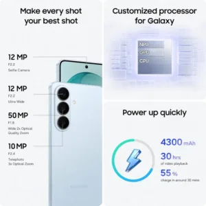 Samsung Galaxy S26 5G Cobalt Violet SmartPhone Camera And Features