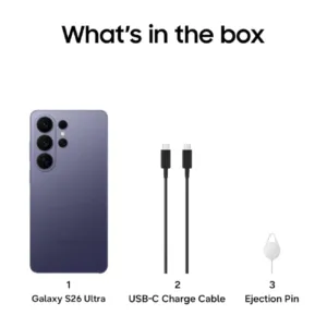 Samsung Galaxy S26 Ultra 5G Cobalt Violet Box Keni Electronics