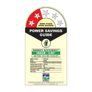 DAIKIN FTQ50XV16 1.5 Ton 2 Star Non Inverter AC Star Rating 1 Keni Electronics