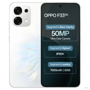 Oppo F33 5G SmartPhone Pearl White