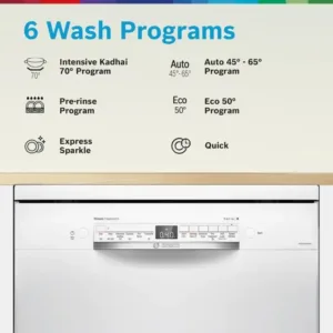 BOSCH Dishwasher SMS6IKW01I Wash Programs 1 Keni Electronics