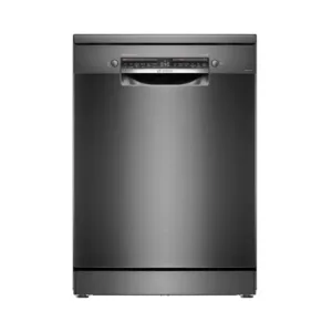 Bosch Series 6 SMS6HMC00I 15 Place Settings Smart Freestanding Dishwasher with Home Connect Black Inox