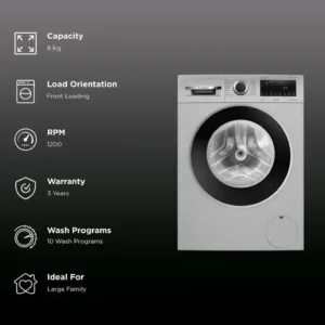 Bosch WGA1320SIN 8kg Front Load Washing Machine Features 1 Keni Electronics