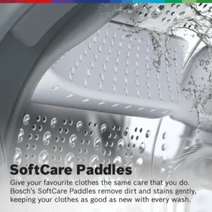 Bosch WGA1320SIN 8kg Front Load Washing Machine SoftCare Paddles 1 Keni Electronics