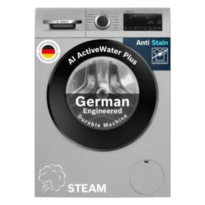 Bosch WGA244ZSIN 9 Kg Front Load Washing Machine with Steam Refresh, Anti-Stain & AllergyPlus
