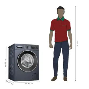Bosch WGA244ZPIN 9 kg Front Load Washing Machine SIze 1 Keni Electronics