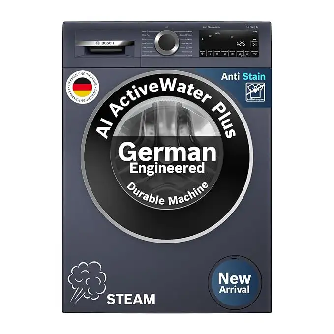Bosch WGA254ZPIN 10 Kg 5 Star Front Load Washing Machine with Steam Refresh, Anti Stain & 1400 RPM Online