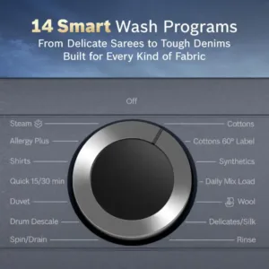 Bosch WGA254ZPIN 10kg Front Load Washing Machine 14 SMart Programs Keni Electronics
