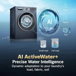 Bosch WGA254ZPIN 10kg Front Load Washing Machine AI Active Water Keni Electronics