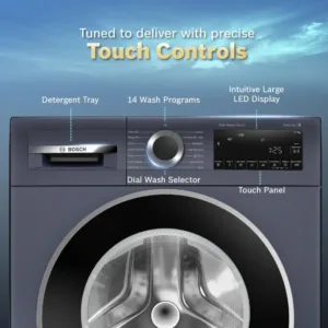 Bosch WGA254ZPIN 10kg Front Load Washing Machine Touch Control Keni Electronics