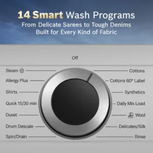 Bosch WGA254ZSIN 10kg Front Load Washing Machine 14 Programs Keni Electronics