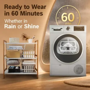 Bosch WPG24108IN Dryer 9kg 60 Minute Ready to Wear Keni Electronics