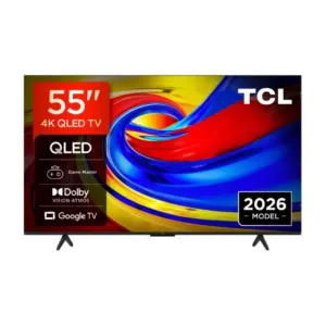 TCL 55P7L 55 Inch 4K QLED Google TV with Dolby Vision, Dolby Atmos, ONKYO Audio & Game Master