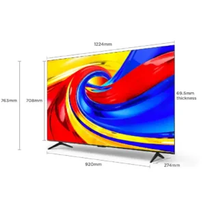TCL 55P7L 4K QLED Smart Google TV Dimentions 1 Keni Electronics