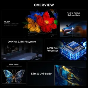TCL 65P8K 4K Ultra HD QLED Google TV Features Keni Electronics