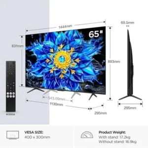 TCL 65P8L Television Smart TV Dimentions Keni Electronics