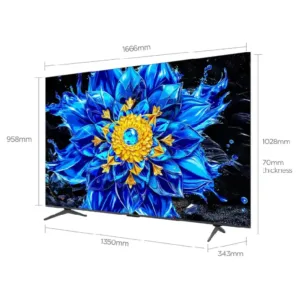 TCL 75P8L Television Smart TV Dimentions Keni Electronics