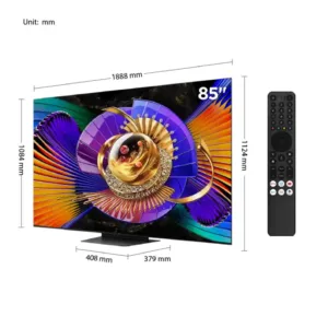 TCL 85C7L SQD-Mini LED 4K Super Ultra HD Dimention
