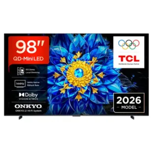 TCL 98P8L 98 Inch Premium QD-Mini LED 4K Smart Google TV with 144Hz, IMAX Enhanced & Dolby Atmos