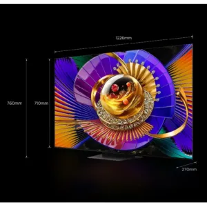 TCL C7L SQD Mini LED TV Dimentions 1 Keni Electronics