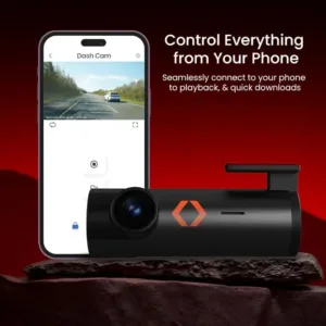 OTEK Car Dash Camera Front Position 1296P HD Recording Mobile Control Keni Electronics