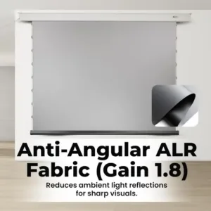 OTEK CineCast M65 65 inch motorized projector screen ALR Fabric Keni Electronics