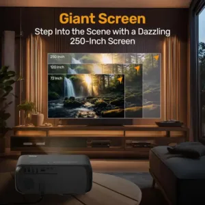 OTEK Galaxy FHD Smart Projector 250 inch Keni Electronics