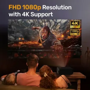 OTEK Galaxy FHD Smart Projector FHD 1080 4k Support Keni Electronics