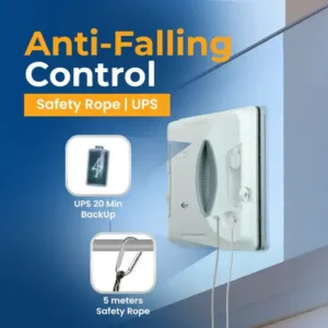 OTEK ShineMate W6 Robotic Window Cleaner Anti Falling Technology 1 Keni Electronics
