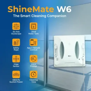 OTEK ShineMate W6 Robotic Window Cleaner Specifications 1 Keni Electronics
