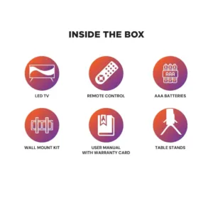 VZY X32HDLG5 Smart TV by DishTV Inside Box Keni Electronics