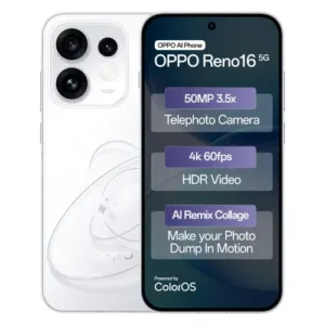 OPPO Reno16 5G | Snapdragon 7 Gen 4 | 6700mAh Battery | 50MP Telephoto Camera