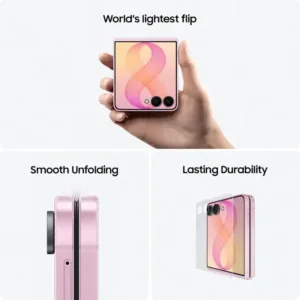 Samsung Galaxy Z Flip8 5G Smartphone Folded