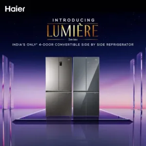 Haier HRB 600IS 520 L 3 Star Lumiere FF SBS Intro Keni Electronics