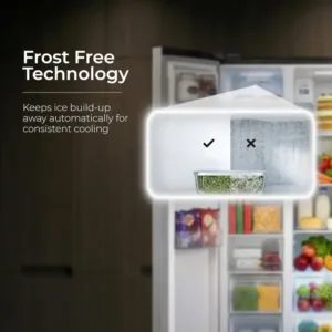Midea 563L MDRS710FGF46 SBS Refrigerator FrostFress Keni Electronics