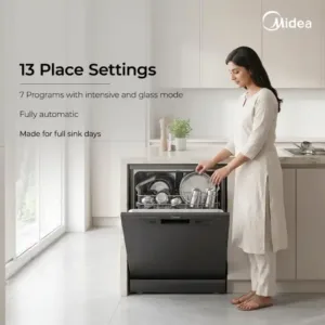 Midea MDWPF1301FB 13 Place Setting Keni Electronics
