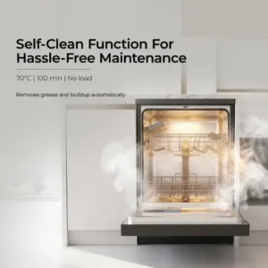Midea MDWPF1301FB 13 Place Setting Self Clean Keni Electronics