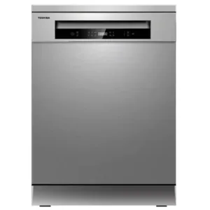 TOSHIBA DW-14F1IN(S)-2 14 Place Settings Dishwasher – A++ Efficiency, 6 Wash Programs & Antibacterial Hygiene