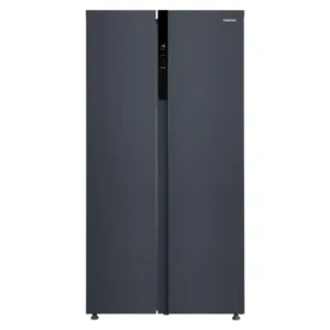 TOSHIBA GR-RS682WE-PMI06 560L Side-by-Side Refrigerator – Origin Inverter, Water Dispenser, Super Cooling & Touch Panel