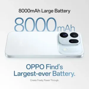 OPPO Find X10 5G Smartphone 8000mAh Battery