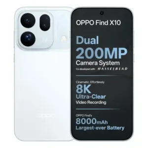 OPPO Find X10 5G Smartphone – Dual 200MP Camera, Dimensity 9600M, AMOLED Display & 8000mAh Battery