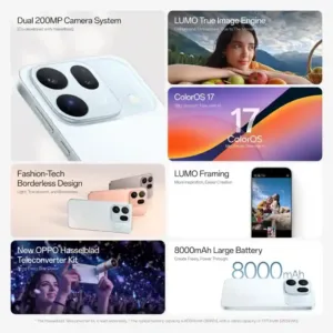OPPO Find X10 5G Smartphone Mist Grey Features