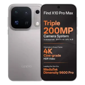 OPPO Find X10 Pro Max 5G Smartphone – Triple 200MP Hasselblad Camera, Dimensity 9600 Pro & 8000mAh Battery